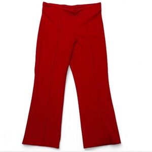 Comfortable Red Trousers with Stretch